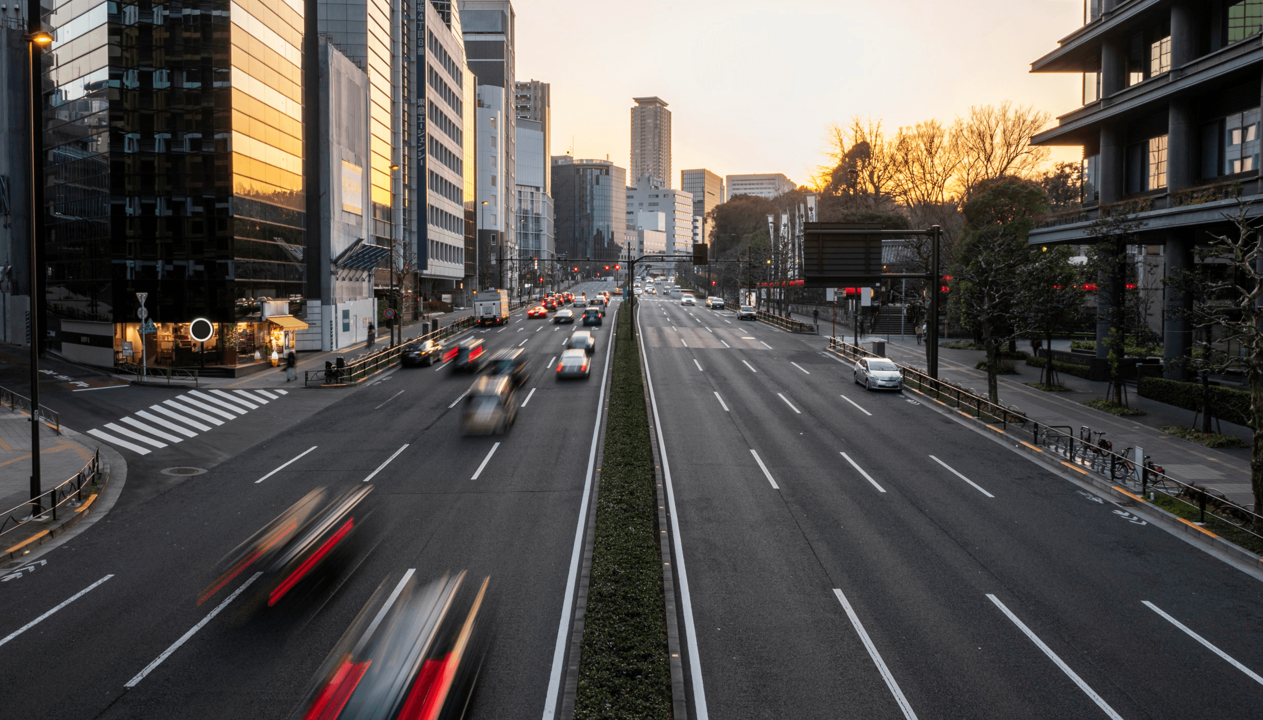 City street background